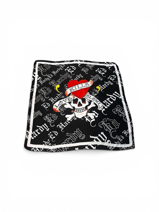 Ed Hardy Accessories - Ed Hardy‎ Love Kills Slowly Scarf 42”x42”